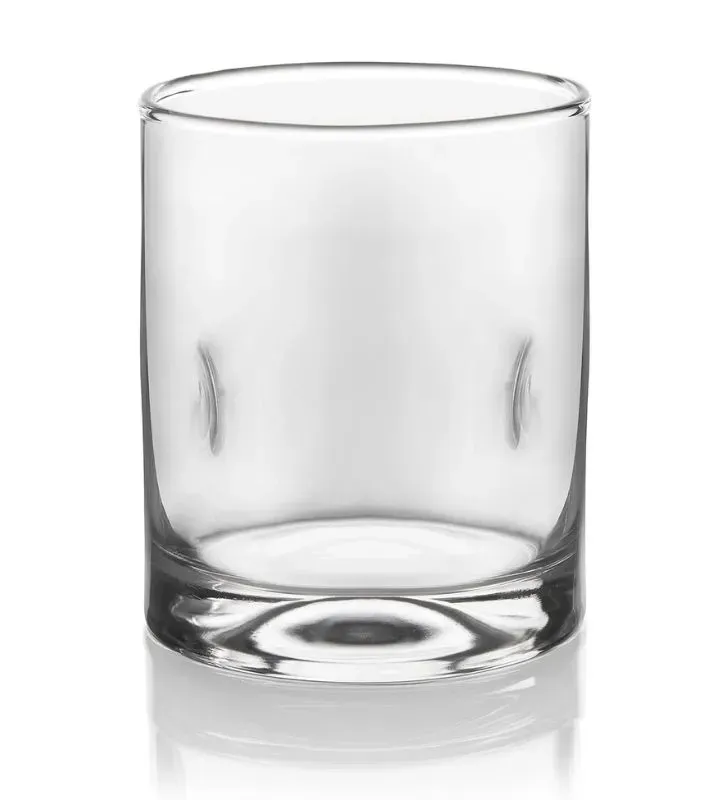 Vaso Crisa Pedrada 6759 – vidrio resistente y elegante