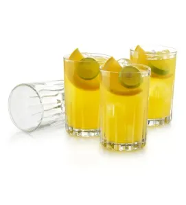 Set 6 Vasos Crisa Kristalino 11 oz – vidrio resistente y elegante