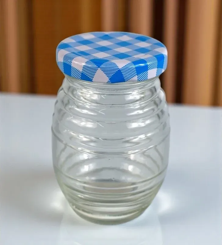 Frasco Tarrito Vittori – 190 ml con Tapa Mantel Azul 3401A