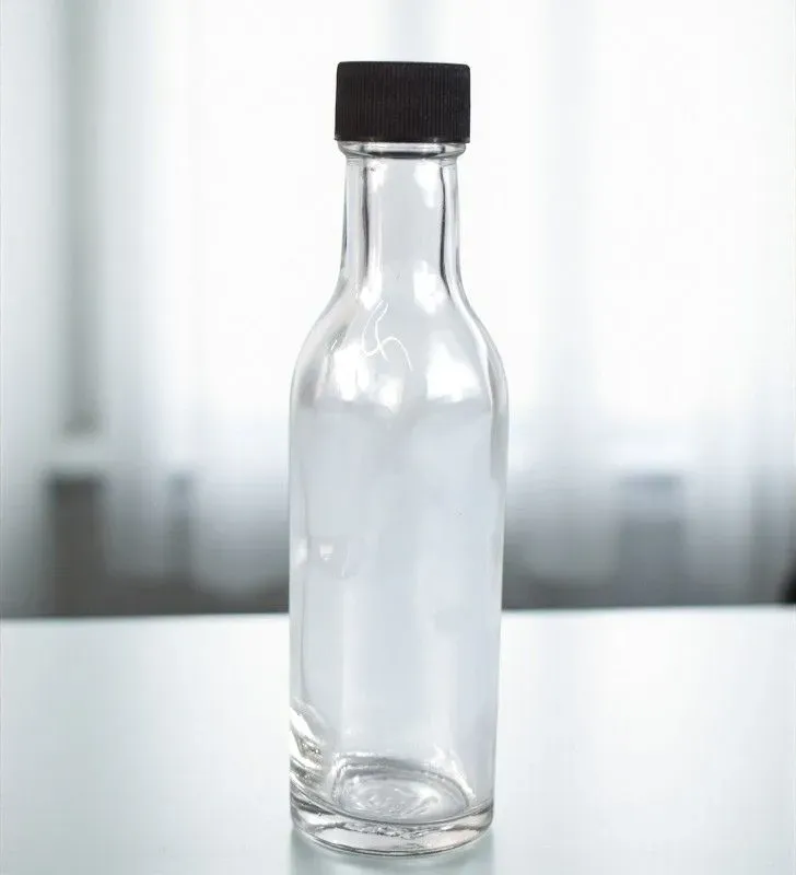 Botella Vittori Herencia 50 ml  – Mini vidriada con tapa de rosca negra