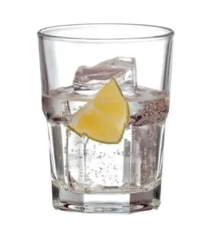 Set 6 Vasos Crisa Rocas Boston – vidrio resistente y elegante