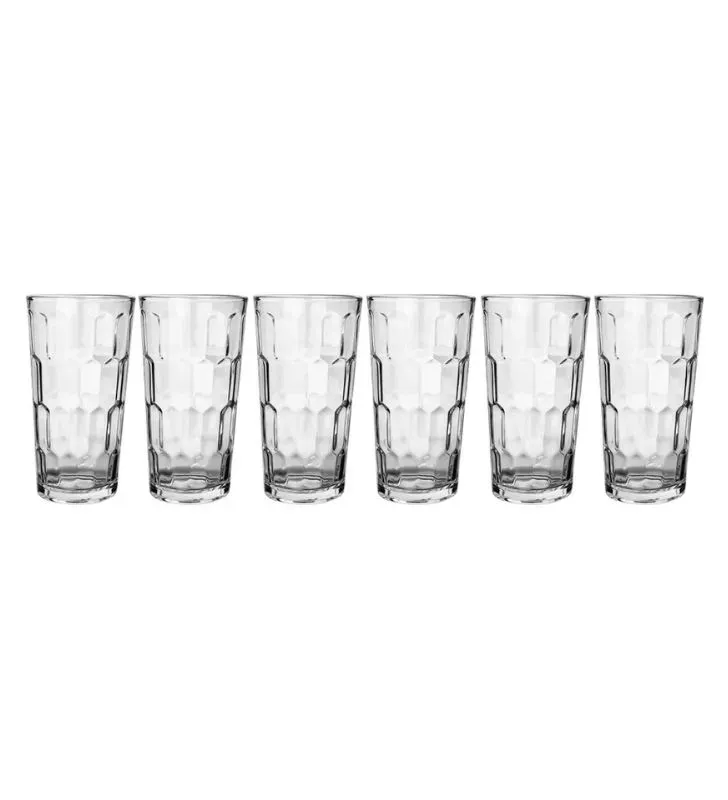 Set 6 Vasos Crisa Iglú A733 – vidrio resistente y práctico