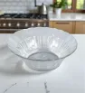 Tazón Crisa Margaritas 9801 – vidrio decorado y resistente