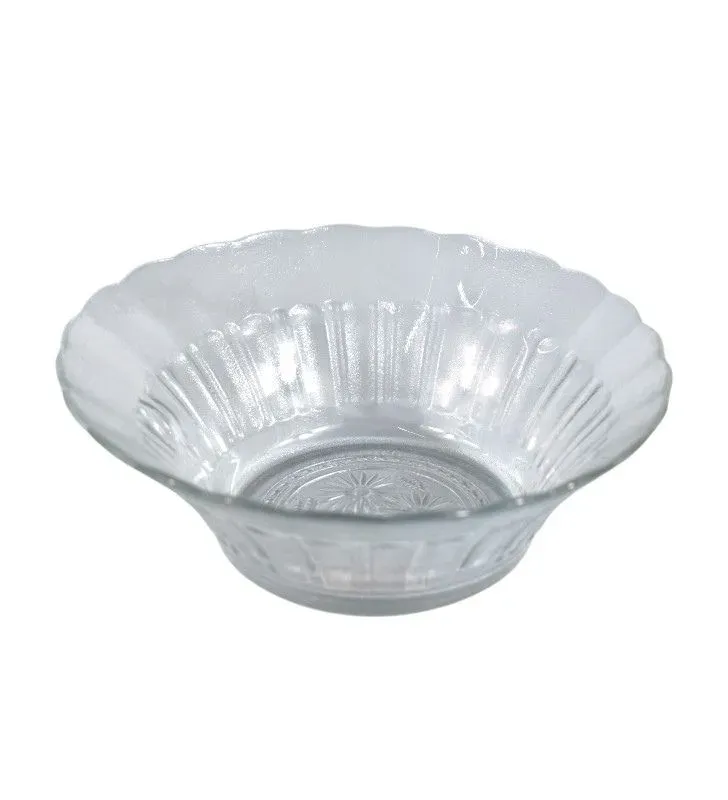 Tazón Crisa Margaritas 9801 – vidrio decorado y resistente