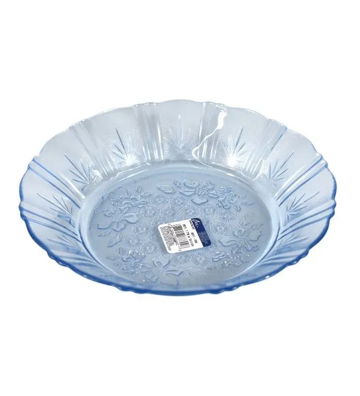 Plato Crisa Magueyes Misty – vidrio decorado resistente