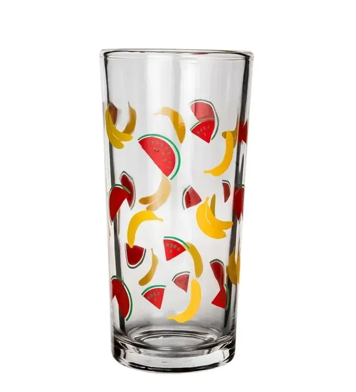 Juego de agua Crisa 5 pz Plátanos y Sandías – vidrio decorado