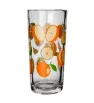 Juego de agua Crisa 5 pz Naranjas – vidrio decorado