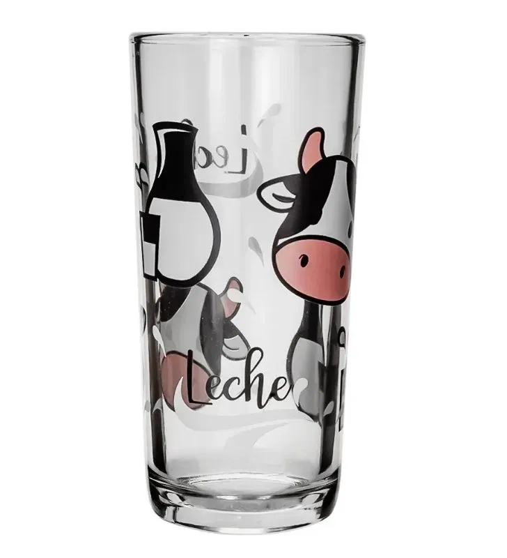 Juego de agua Crisa 5 pz Vacas Leche – vidrio decorado
