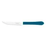 Cuchillo de asado 4" Tramontina Leme azul – acero inoxidable