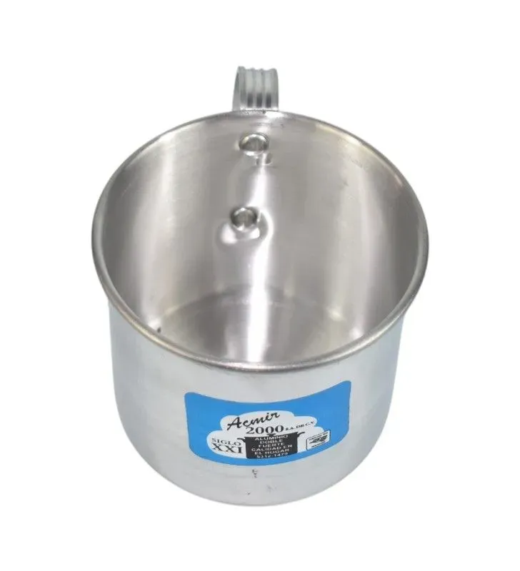 Pocillo No.10 ACMIR 2000 –aluminio doble fuerte
