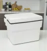 Hielera chica blanca NAVIEMPAQUES – unicel ligera y portátil