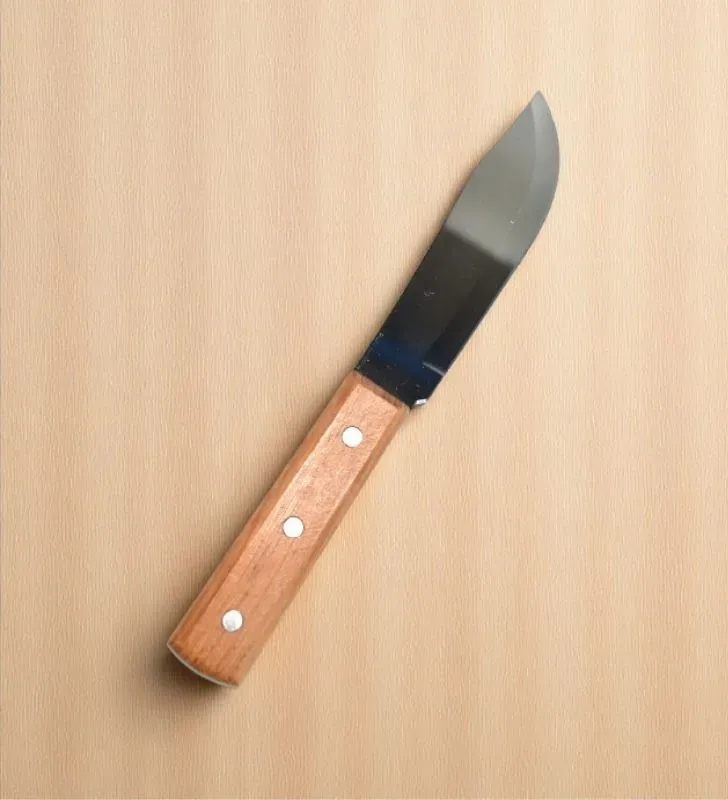 Cuchillo de cocina 5" Tramontina – acero inoxidable resistente