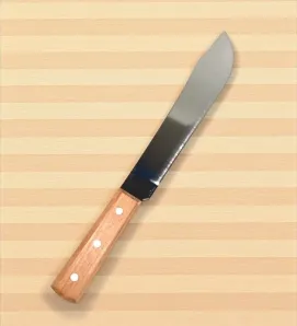 Cuchillo de cocina 8" Tramontina – acero inoxidable resistente