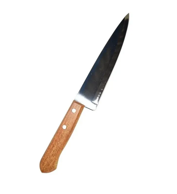 Cuchillo de cocina 7" Tramontina – acero inoxidable resistente
