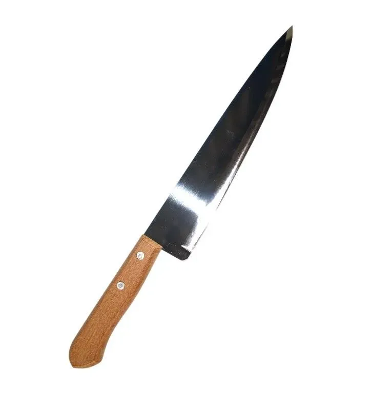 Cuchillo de cocina 9" Tramontina – acero inoxidable resistente
