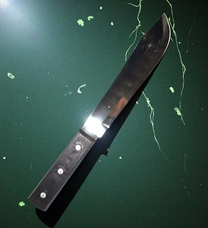 Cuchillo de cocina 7" Tramontina – acero inoxidable resistente