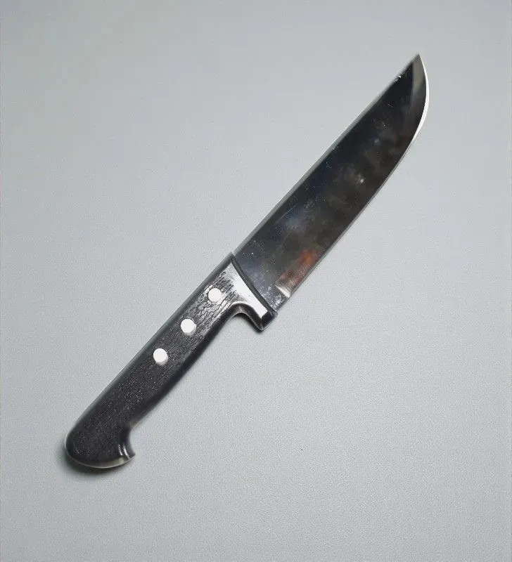 Cuchillo de cocina 6" Tramontina – acero inoxidable resistente