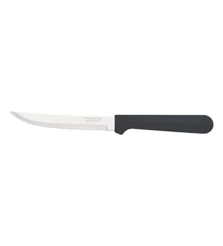 Cuchillo de asado 5" Tramontina – acero inoxidable resistente