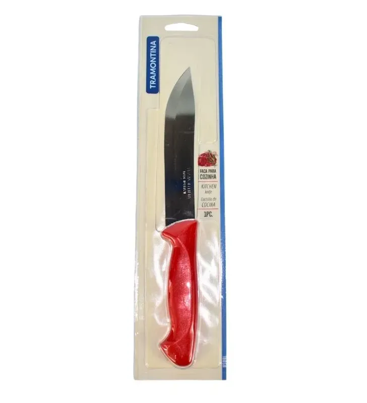 Cuchillo de cocina 6" Tramontina Usual – acero inoxidable resistente