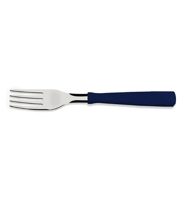 Tenedor New Kolor azul Tramontina – acero inoxidable resistente
