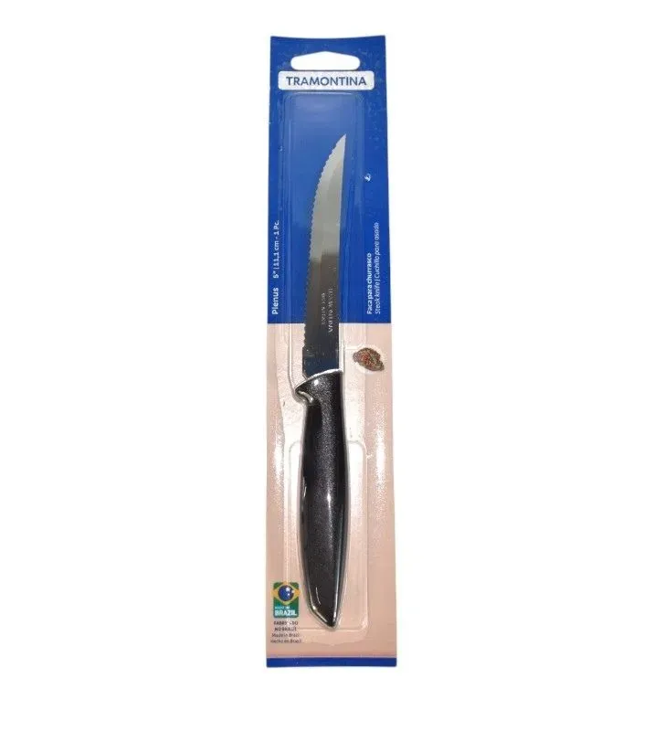 Cuchillo Tramontina Plenus 5" – para frutas, acero inoxidable