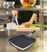 Comal cuadrado Tramontina 28×28 cm – antiadherente y resistente