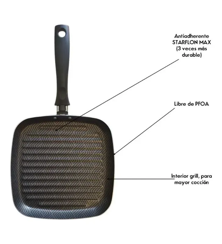 Bifera Tramontina Anikara 24 cm – antiadherente y resistente
