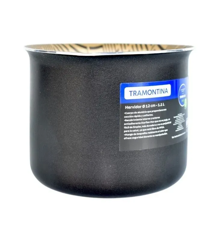Hervidor Tramontina 12 cm – Antiadherente Negro