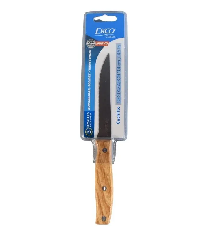 Cuchillo Destazador Ekco EK 4.5" – Precisión y Seguridad