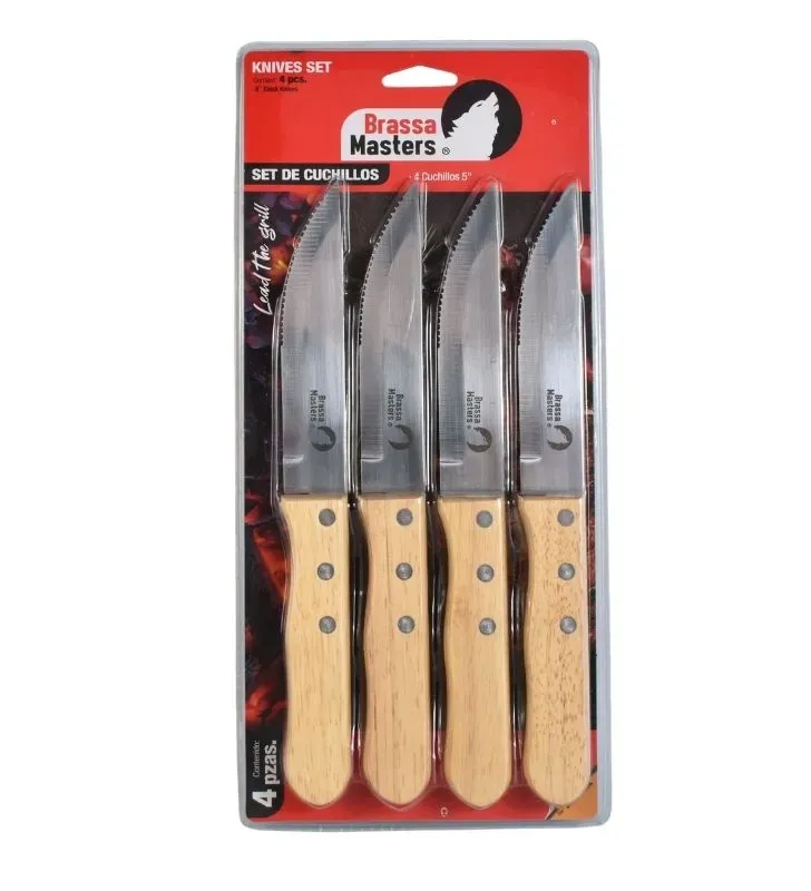Juego 4 Cuchillos Jumbo Vasconia 44060 – Corte resistente
