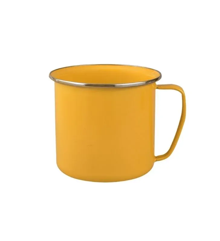 Olla Recta Cinsa Praktica 24 cm Amarilla – Resistente y práctica