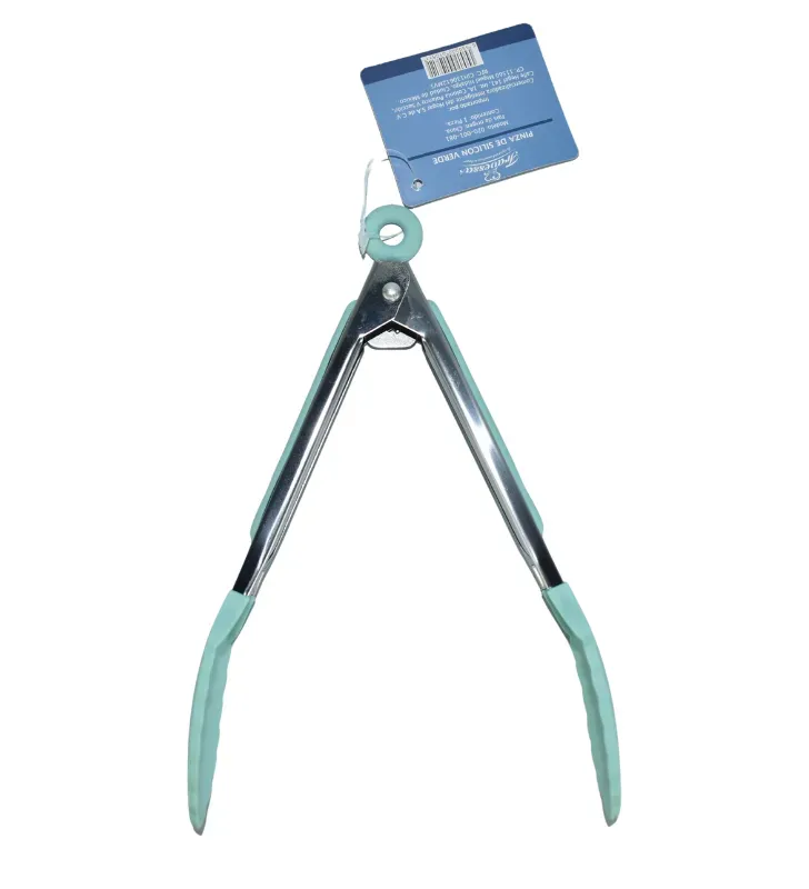 Pinza de Silicona Verde Travesa – Resistente al Calor