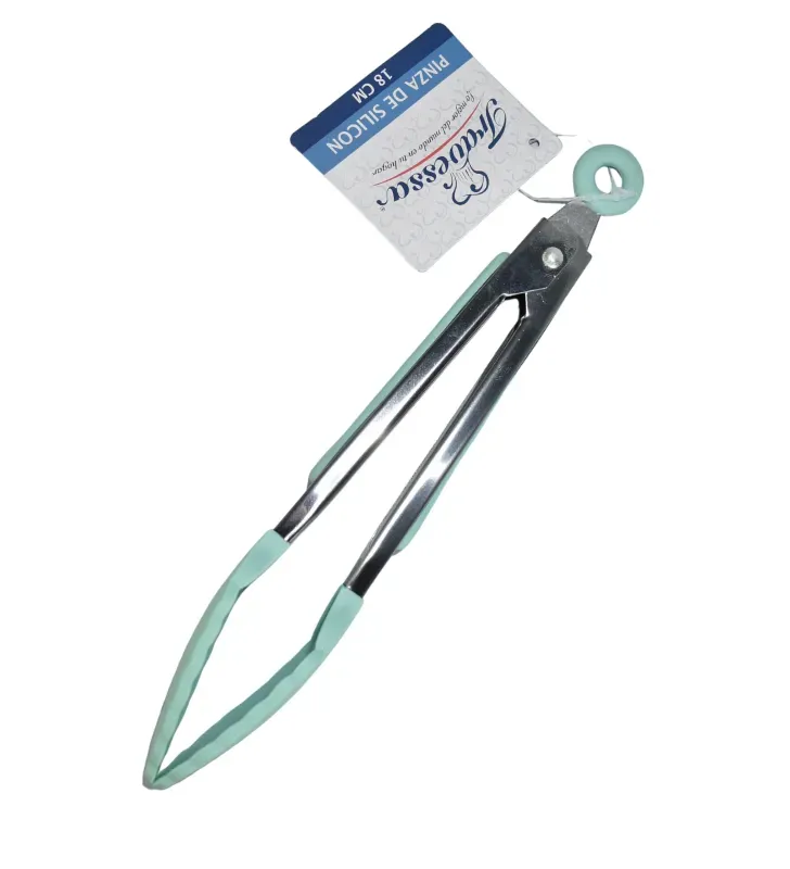 Pinza de Silicona Verde Travesa – Resistente al Calor