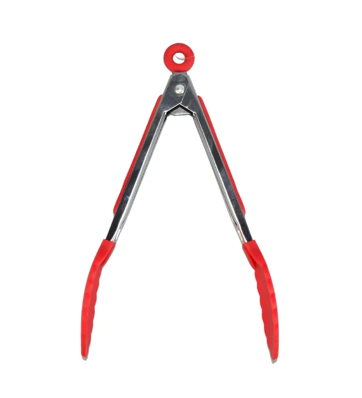 Pinza de Silicona Roja Travesa – Resistente al Calor