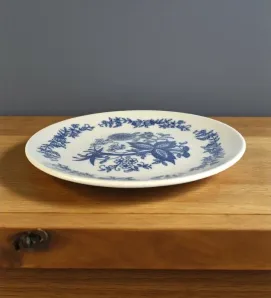 Plato Trinche Ánfora Laila 25 cm – Diseño Azulejo