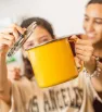Vaso Hervidor Cinsa Praktica 14 cm Amarillo – Resistente y práctico