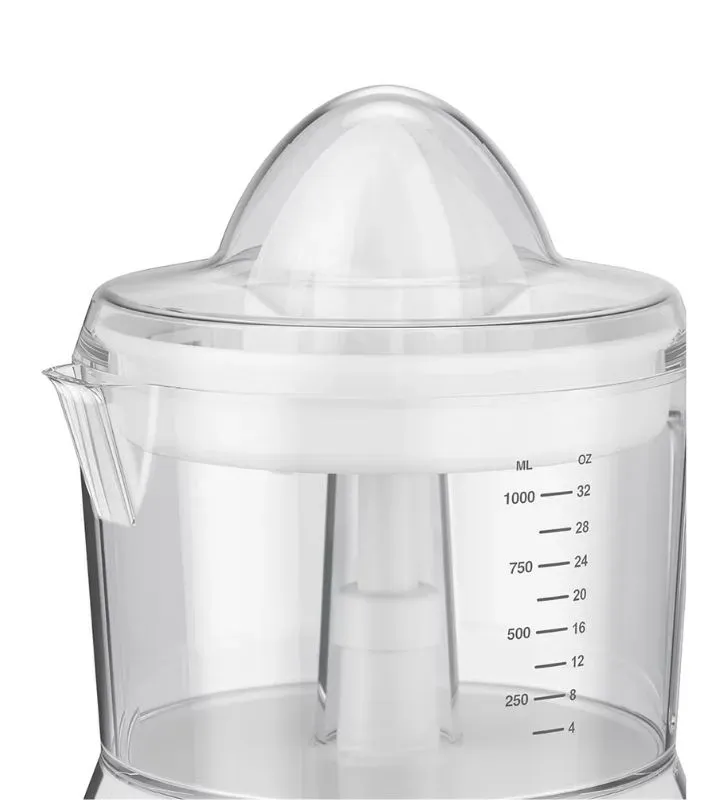 Exprimidor Black+Decker CJ650W Blanco – Compacto y Práctico