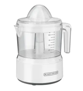 Exprimidor Black+Decker CJ650W Blanco – Compacto y Práctico
