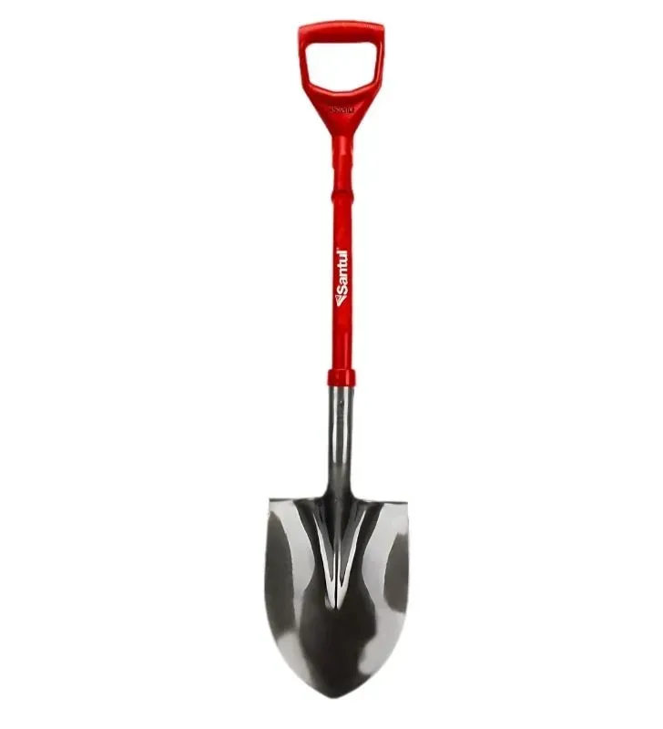 Pala Redonda Santul 7401 Plastiforze Roja – Resistente y Ergonómica