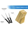 Juego de 6 Cuchillos Travessa 050-001-001 – Acero Inoxidable