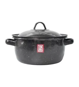 Budinera No. 22 Prodesa con Tapa color Negro Moteado – Horneado Seguro