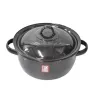 Budinera No. 22 Prodesa con Tapa color Negro Moteado – Horneado Seguro