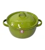 Budinera No. 22 Prodesa con Tapa Verde Jaspeado – Horneado Seguro