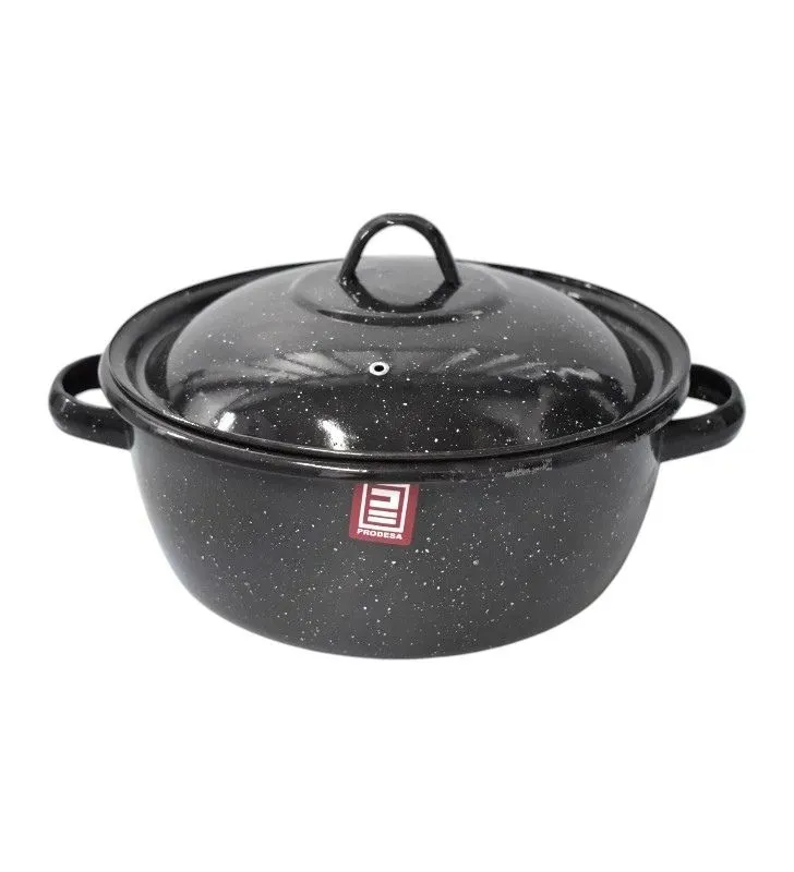 Budinera No. 26 Prodesa con Tapa Negro Moteado – Horneado y Conservación