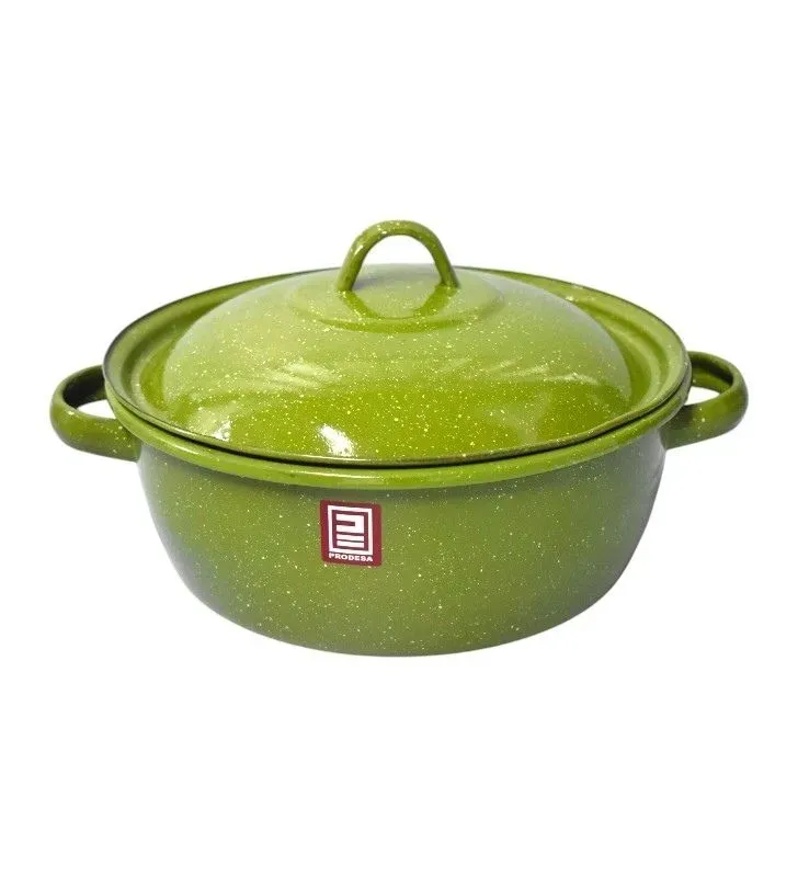 Budinera No. 26 Prodesa con Tapa Verde Jaspeado – Horneado y Conservación