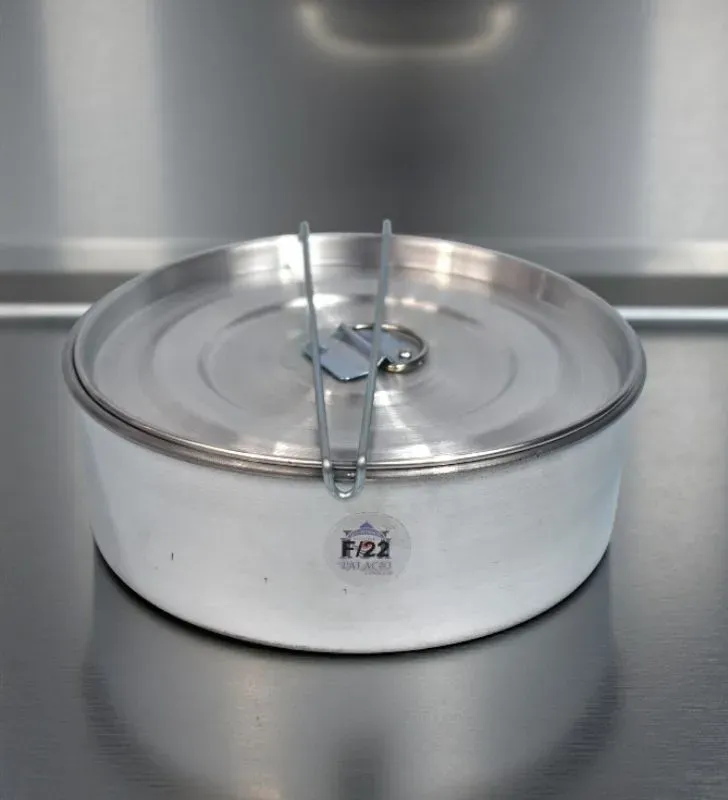 Fiambrera No. 22 Aluminio El Palacio – Resistente y Práctica