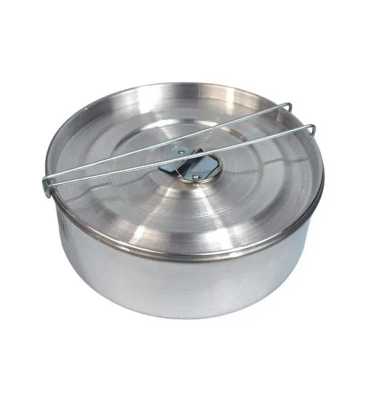 Fiambrera No. 22 Aluminio El Palacio – Resistente y Práctica