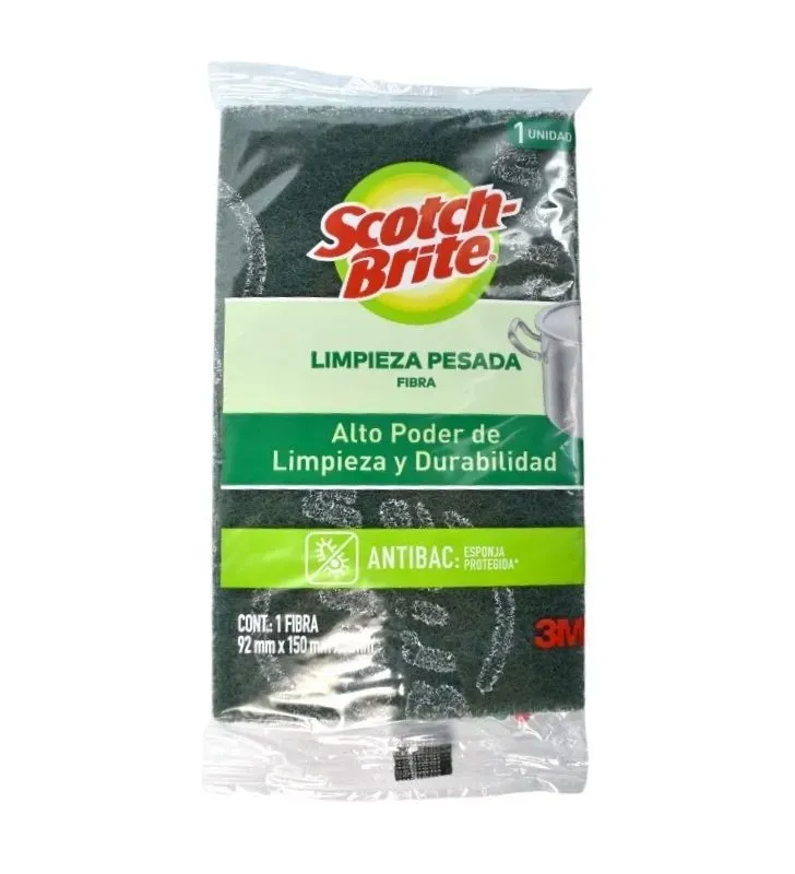 Fibra Verde Popular Scotch-Brite – Limpieza Efectiva