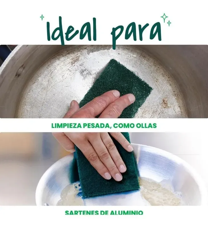 Fibra Verde Popular Scotch-Brite – Limpieza Efectiva