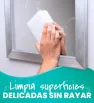 Fibra-esponja Scotch-Brite para Baños y Azulejos (Blanca) – 1 pieza